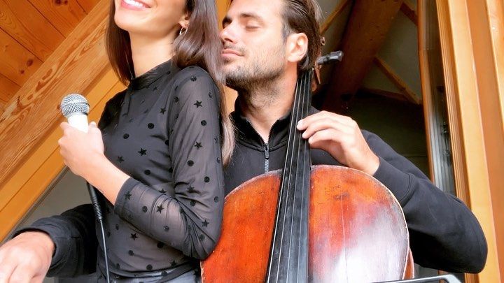 Cellist Stjepan Hauser and Italian Pop Star Benedetta Caretta