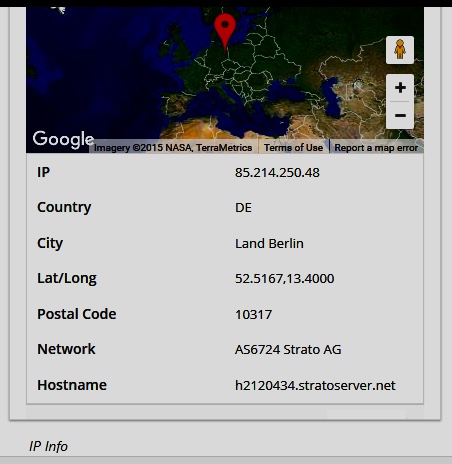 transparent social network shows a geolocation method IP collection
