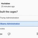 Obama Administration built the cages at the border