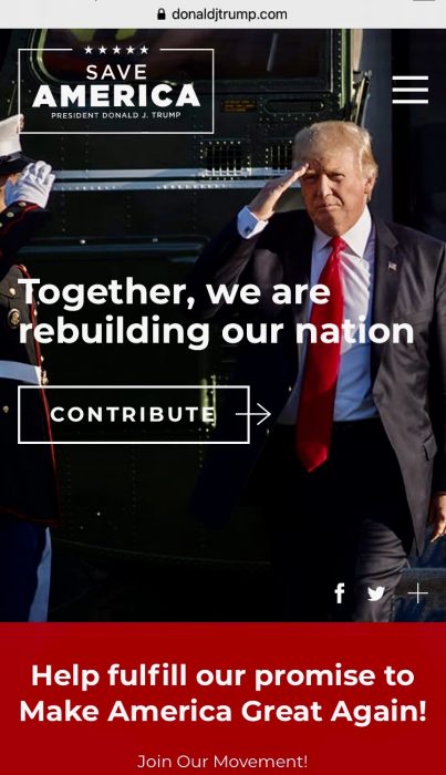 Save America With Donald Trump