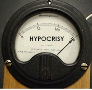 Hypocrisy Meter