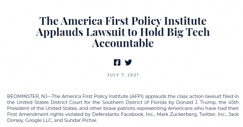 Lawsuit against, Google, Twitter, Facebook