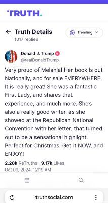 Melania Book