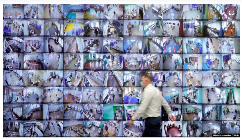 Russia Ballot Box Stuffing Election Fraud Putin Wins