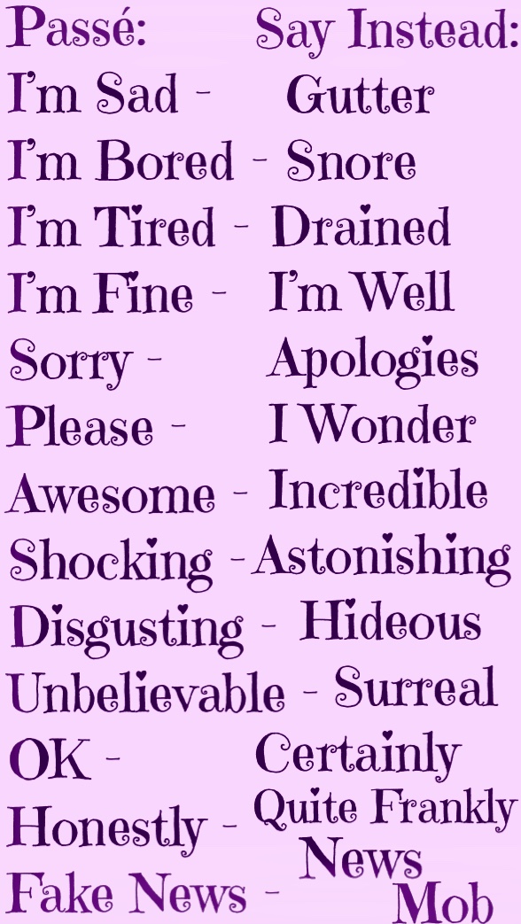 Trendy Words On ForMe, mE Network