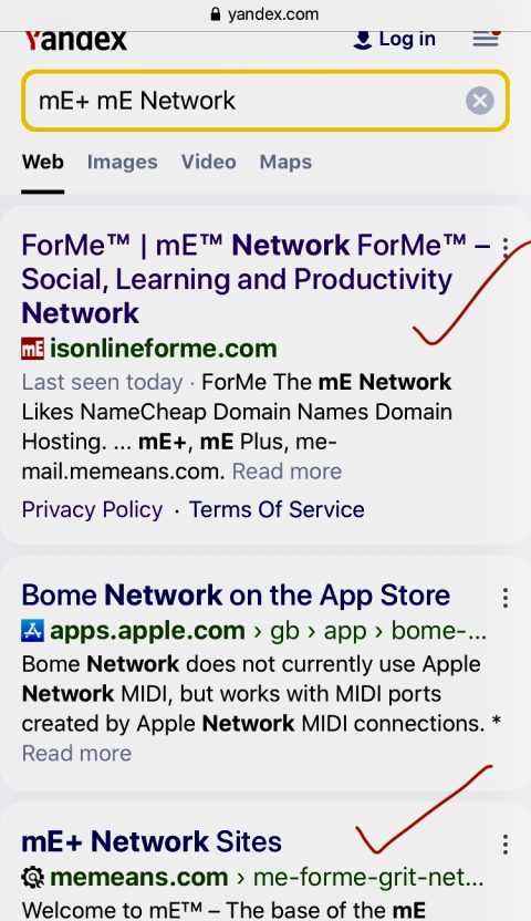 ForMe Top Rank mE Network