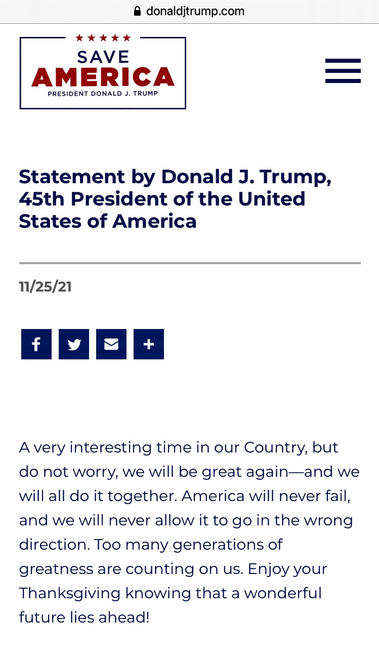 Trump We Will All Make America Great Again