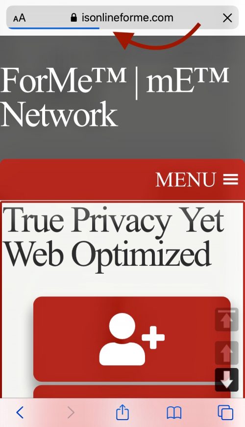ForMe, Top User Privacy
