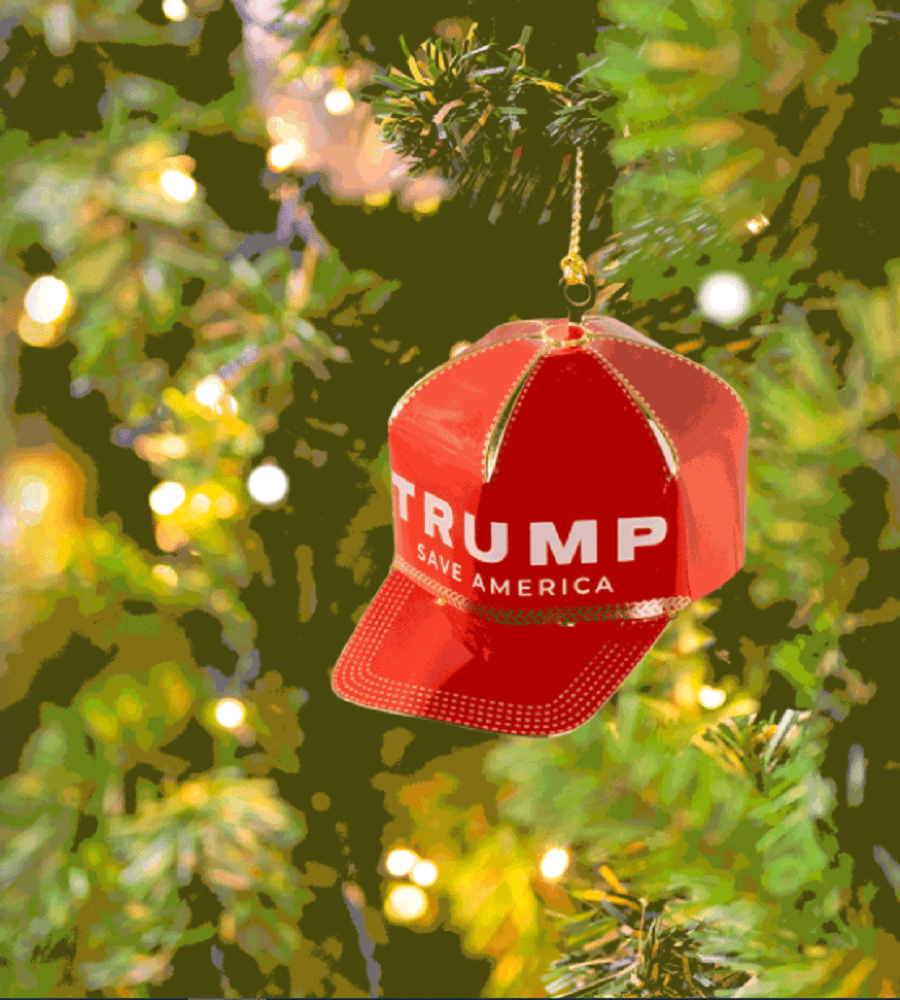 Shop Save America To Save America - Trump Christmas Ornament