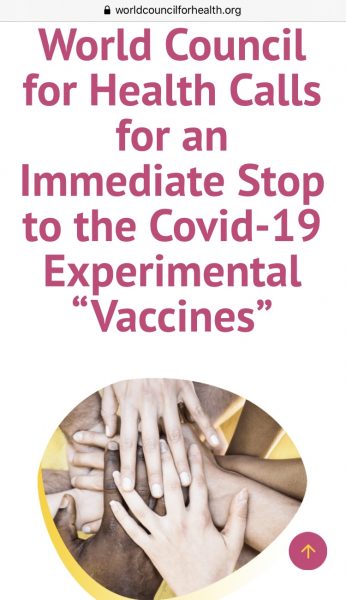 Stop covid19 vaccines experimental