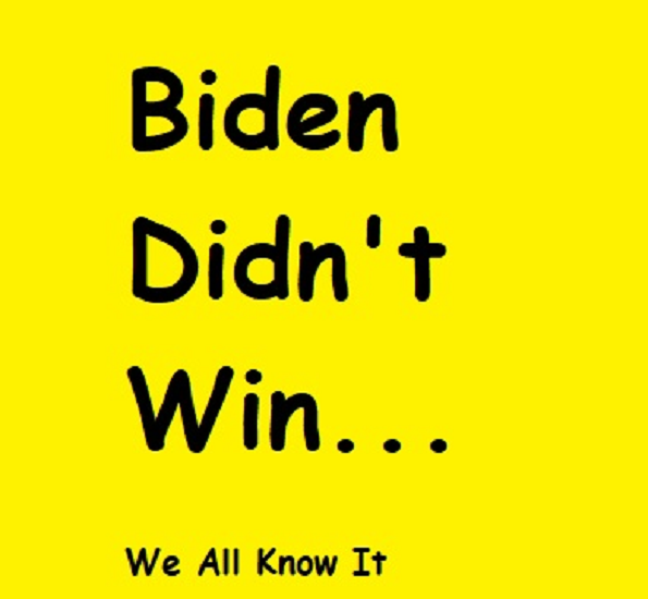 Biden Did Not Win