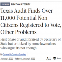 Election Irregularities Texas