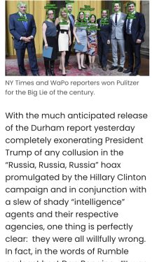 NY Times, Washington Post