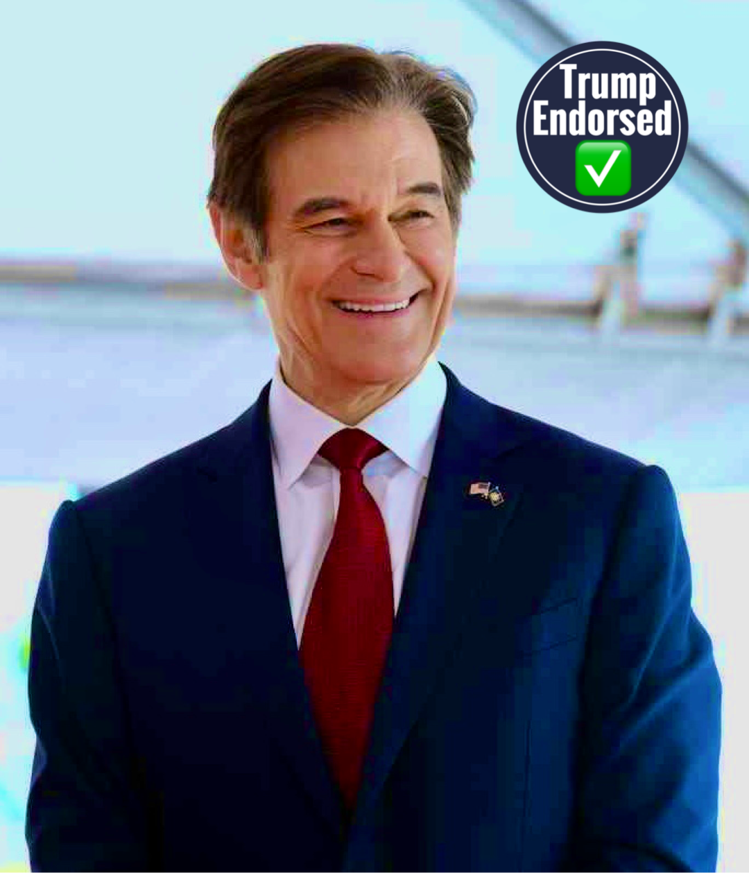 Vote Dr. Mehmet Oz for U.S. Senate, Pennsylvania