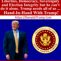 Save America, Fight With Trump