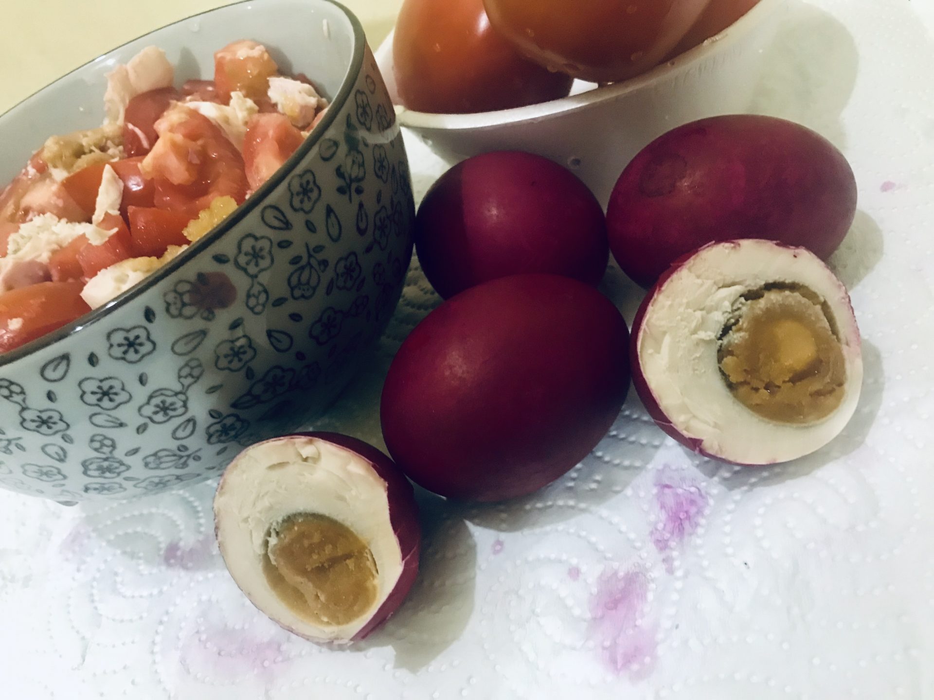 Feed mE Social, Pickled Egg Salad