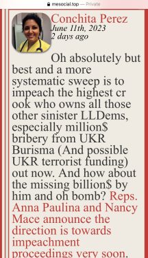 Burisma Bribery To The Bidens