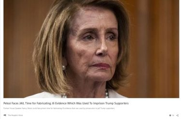 Pelosi Fabricating J6 Evidence
