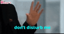 Stop Disturbing Trump