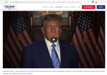 Trump Agenda 47 Dismantling Deep State