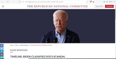 Biden Classified Doc Scandal