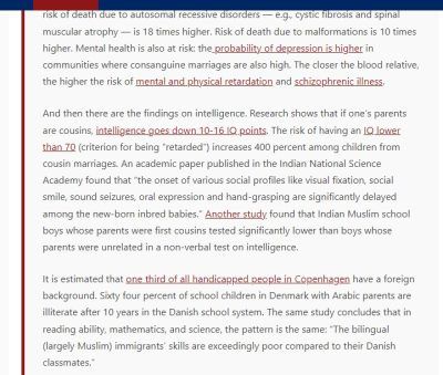 Inbreeding, Bad Effects