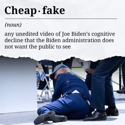 Biden Falls