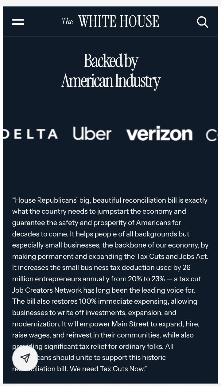 One Big Beautiful Bill