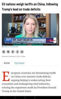 EU Echoes Trump