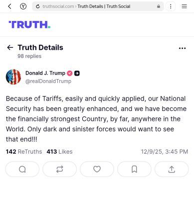 Tariffs National Security