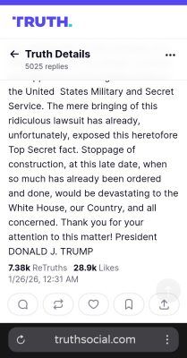 Destabilization Of POTUS